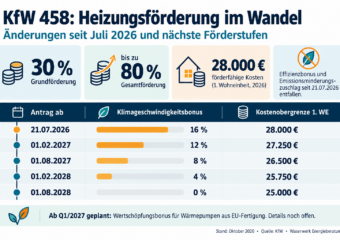 KfW-Heizungsförderung 2026/2027: Was hat sich geändert